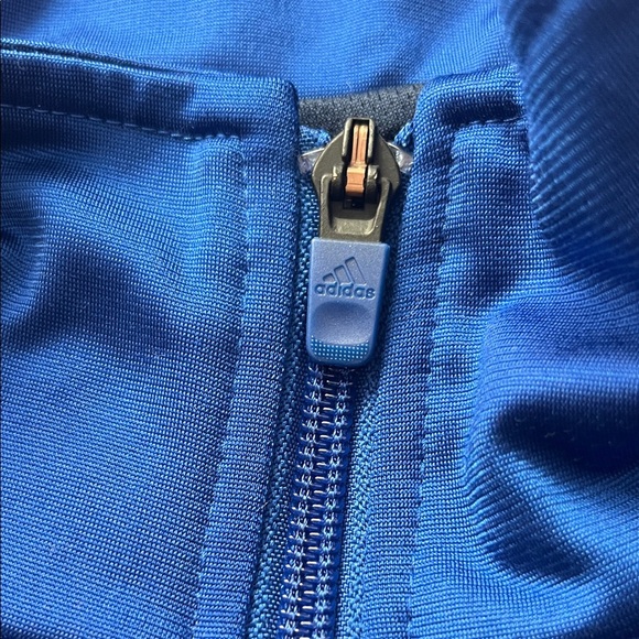 Adidas Men's Royal Blue Windbreaker Jacket - Picture 3 of 6